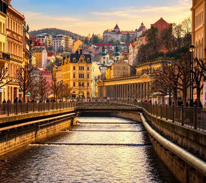 Karlovy Vary: krajina a významná místa